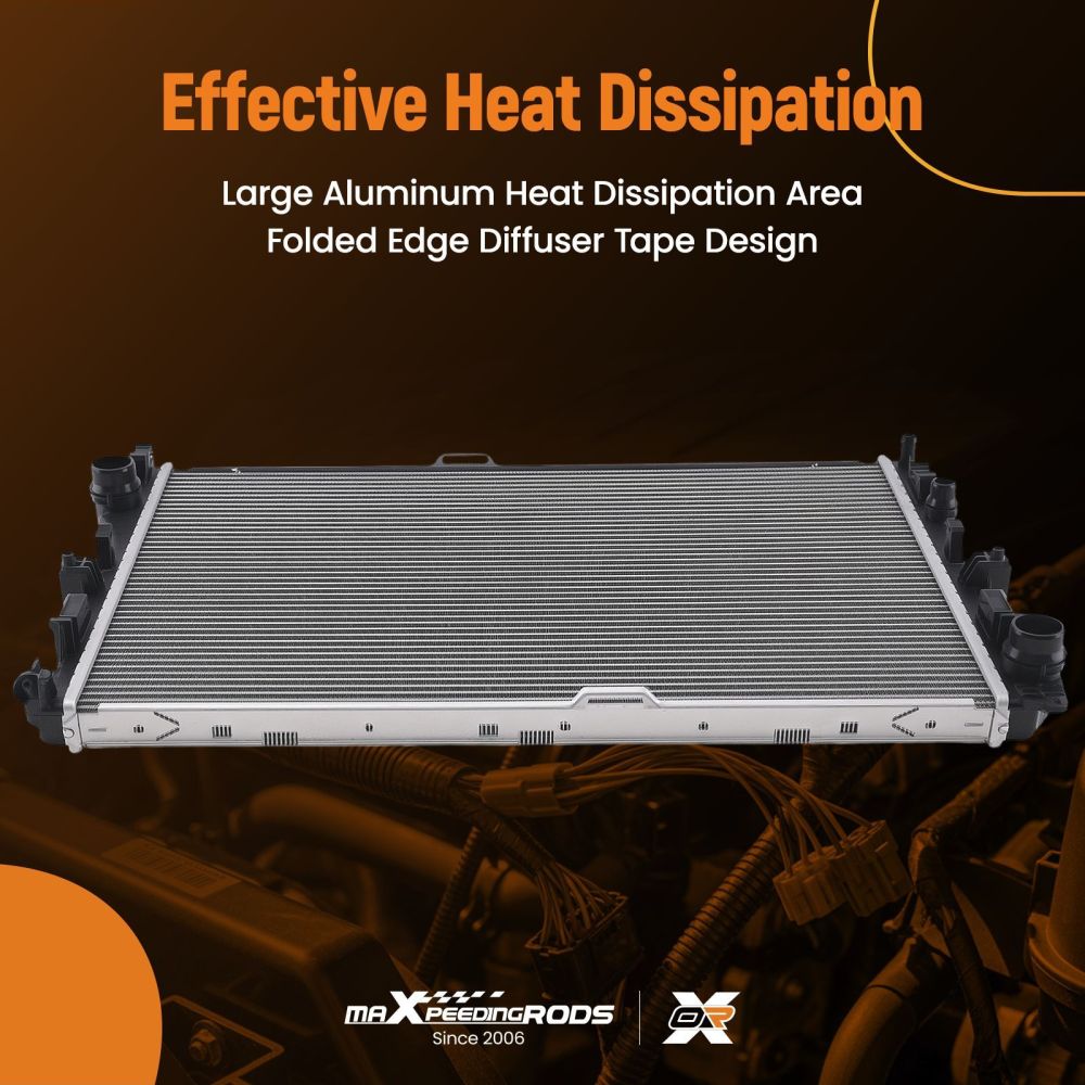 Aluminum Cooling Radiator compatible for Mercedes-Benz C300 2.0L 3.0L 2015-2020 MB3010175