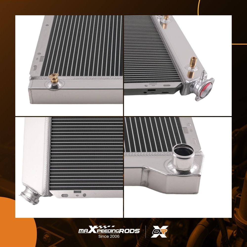 Advanced Design Radiator compatible for Ford F150/F250/F350 1980-1984 CC561 AT Crossflow