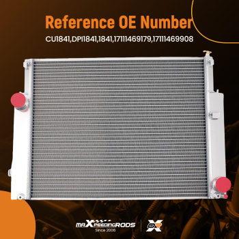 2-Row Aluminum Radiator compatible for BMW E36 3-Series M3 92-99 MT CU1841