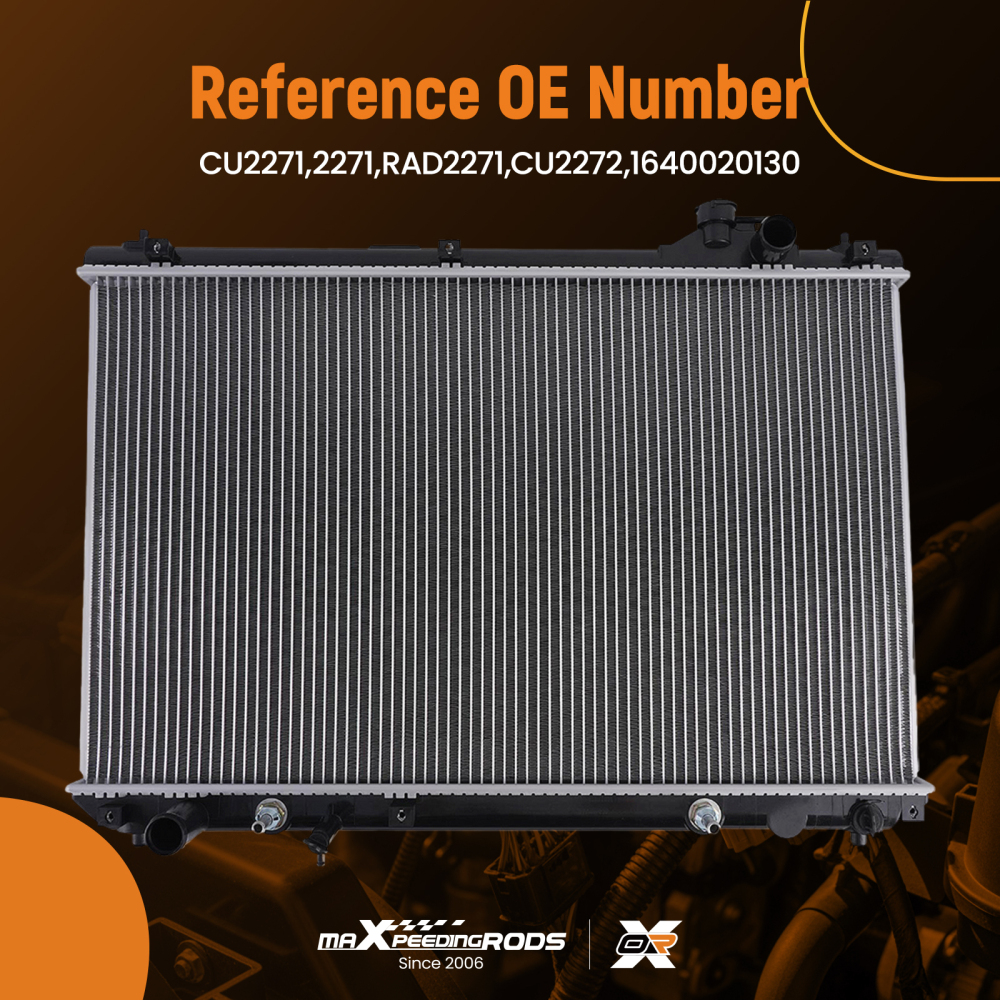 Advanced Design Radiator compatible for Lexus RX300 3.0L 1999-2003 2542 Trans Cooler