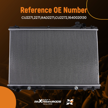 Advanced Design Radiator compatible for Lexus RX300 3.0L 1999-2003 2542 Trans Cooler