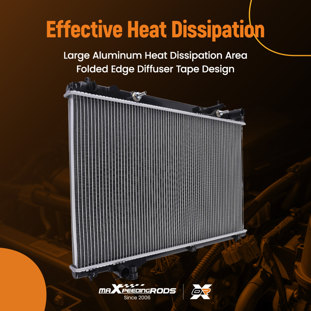 Advanced Design Radiator compatible for Lexus RX300 3.0L 1999-2003 2542 Trans Cooler