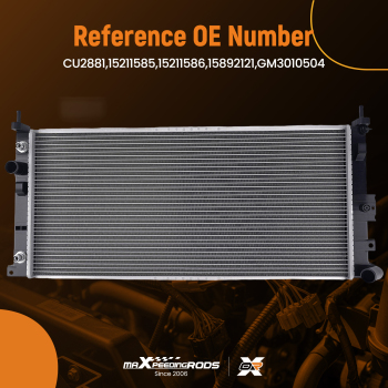 Aluminum Core Radiator compatible for Buick Terraza/Compatible for Chevrolet Uplander 3.9L 2006-2009