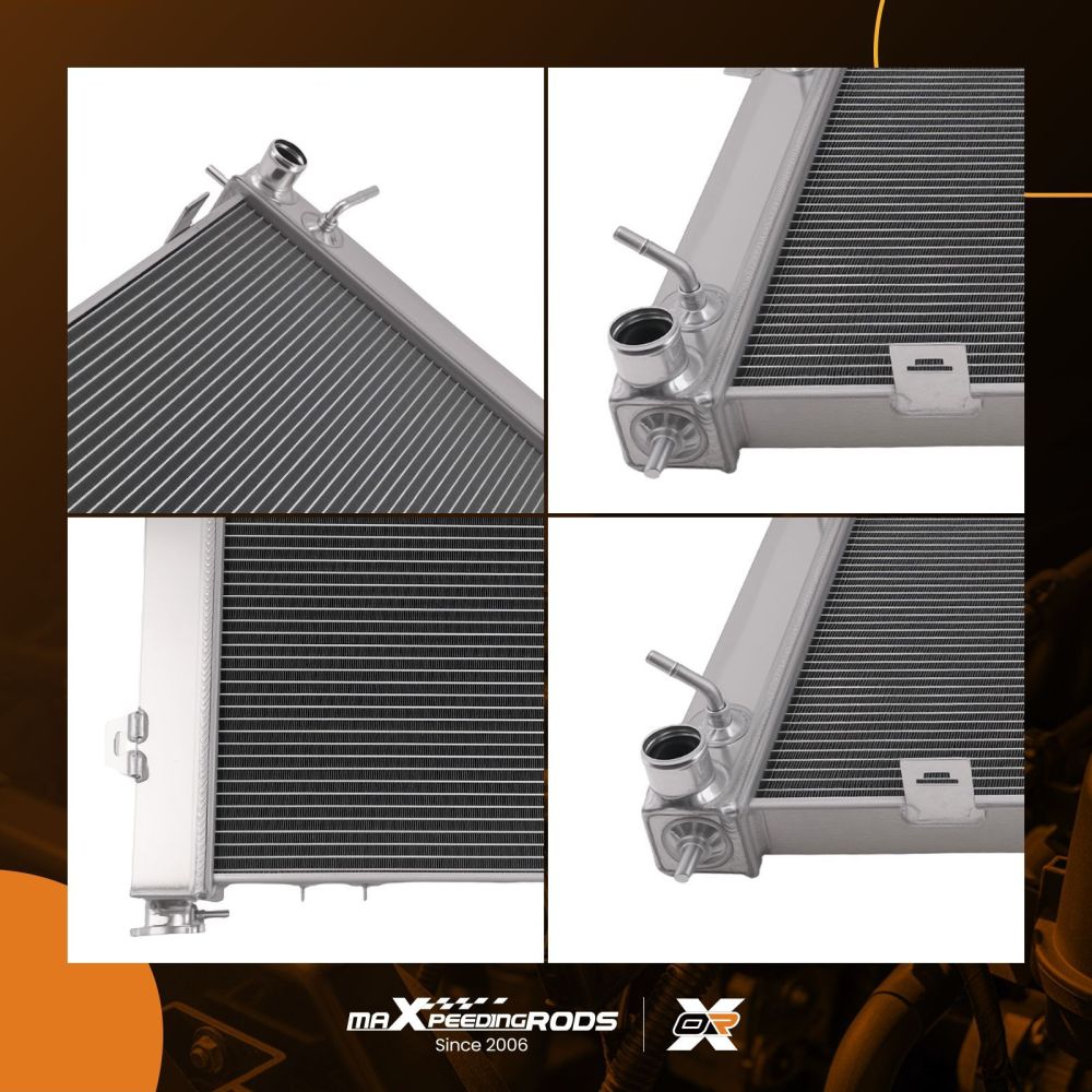 2 Row Radiator compatible for Jeep Grand Cherokee 4.0L L6 1993-1998 CC1395 DPI1395 AT Trans