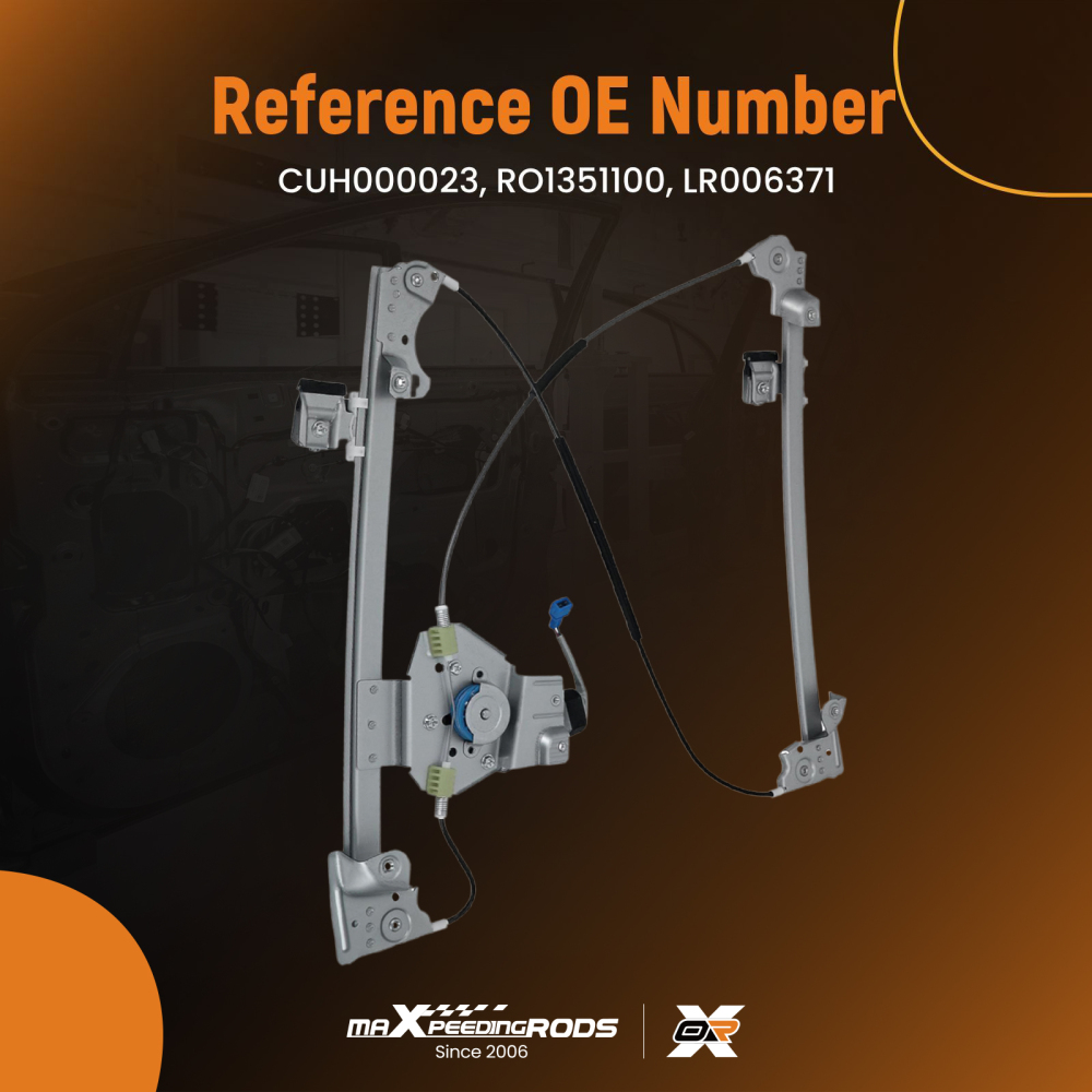 1x Window Regulator w/ Motor Assembly Front RH compatible for Land Rover Freelander 98-06