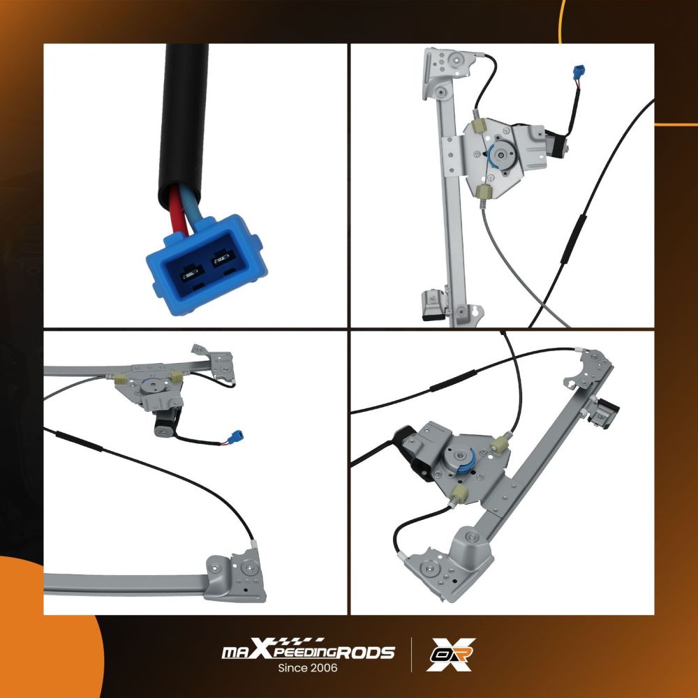 Front Left Electric Window RegulatorMotor Assembly compatible for Land Rover Freelander