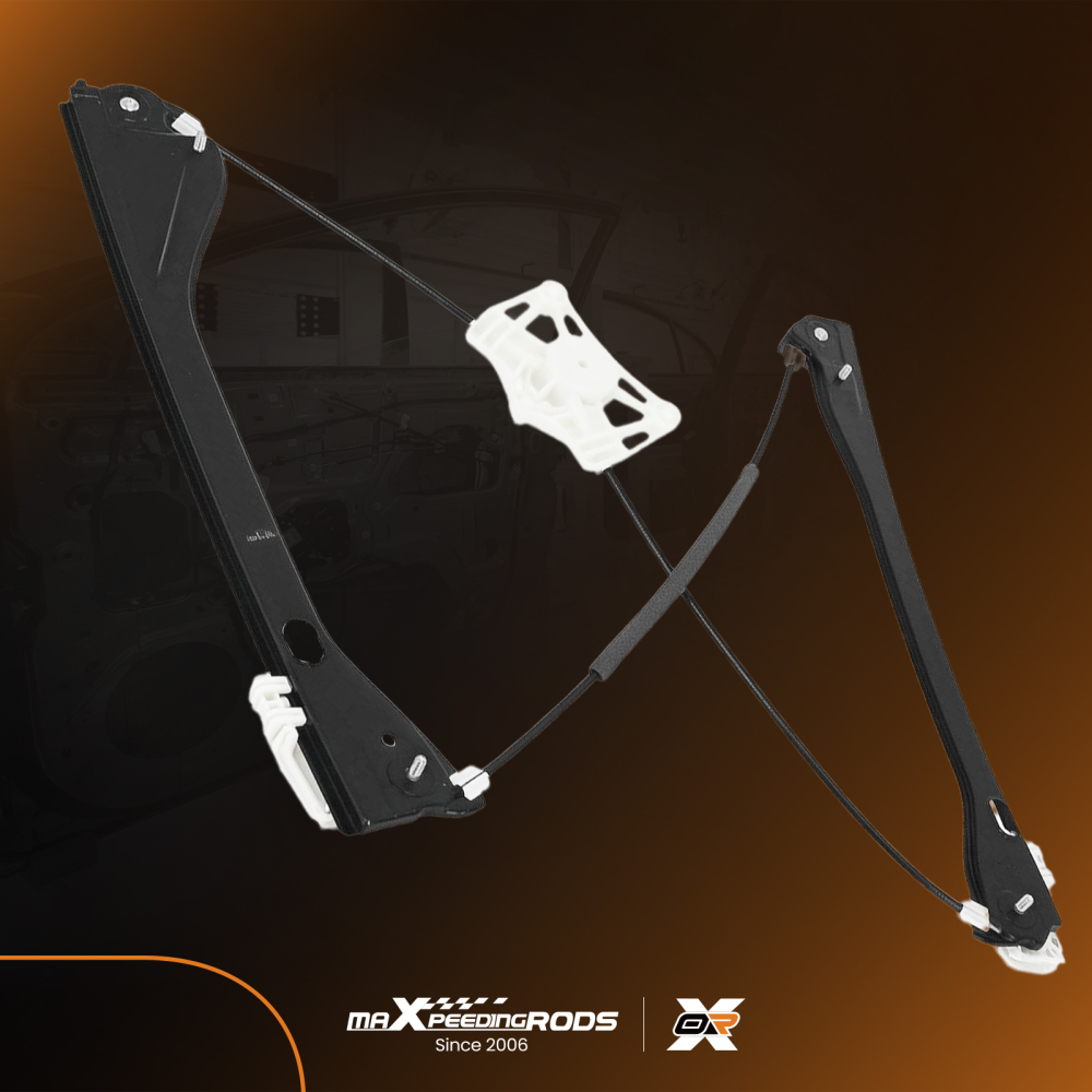 1x Front Left Window Regulator w/o Motor compatible for Skoda Fabia Estate 2014-2021