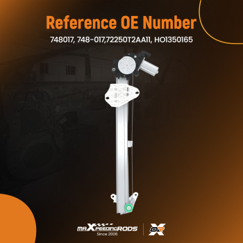 Front Left Window Regulator compatible for Honda Accord LX-S 2013-2017 HO1350165