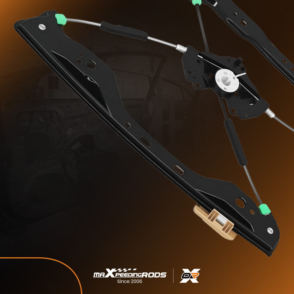 1X Window Regulator compatible for Volvo XC60 T5 AWD 2014-2017 Front LH Passenger Side