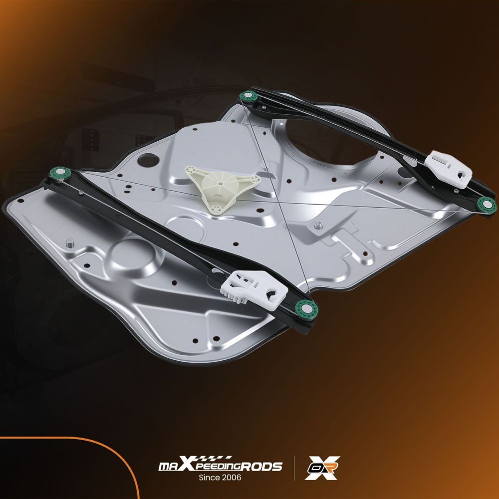 Front Right Window Regulator compatible for Skoda Octavia MK2 2004-2013 1Z1837462 w/o Motor