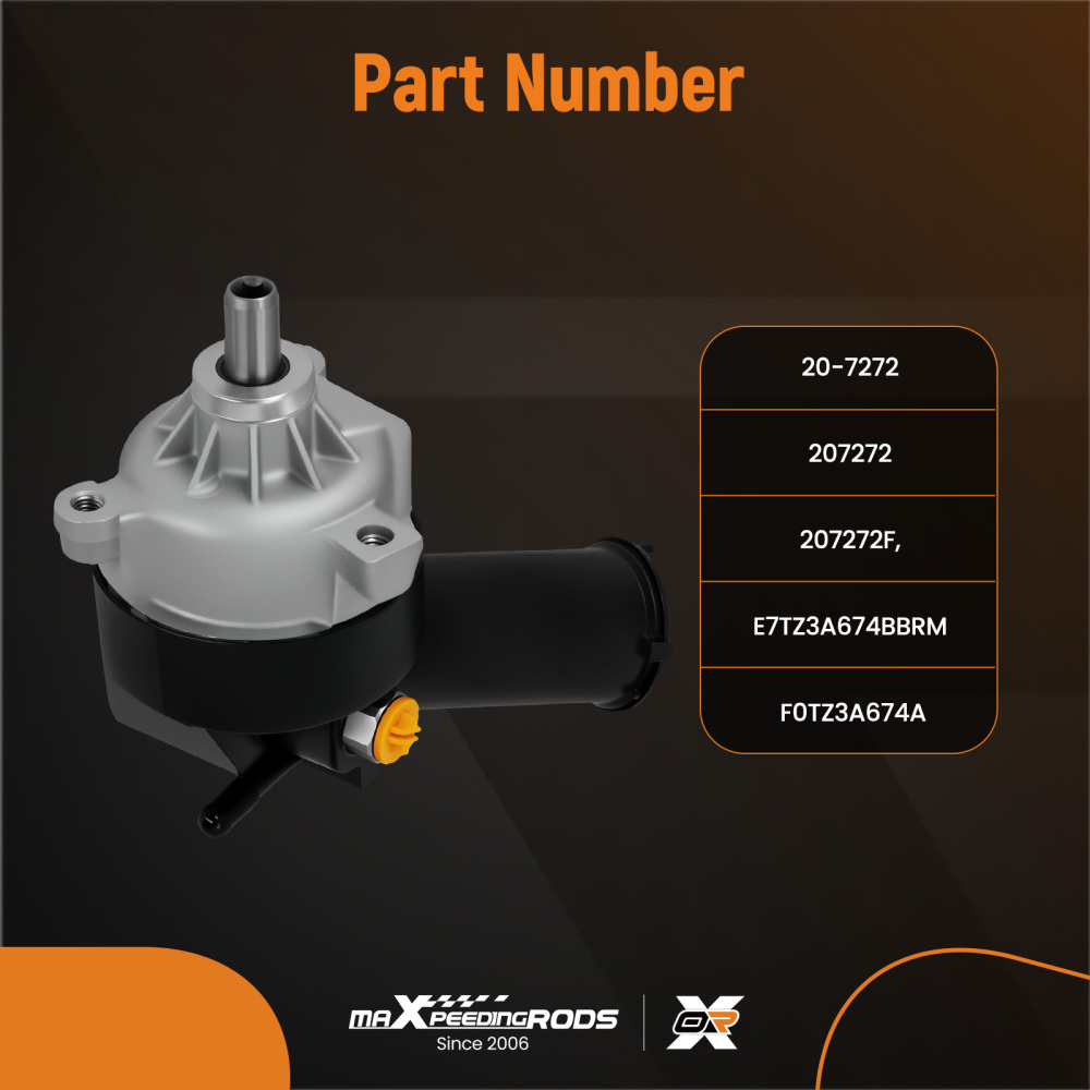 Power Steering Pump compatible for Ford F-150 Bronco F-350 F-250 1990-1996 E7TZ3A674BBRM