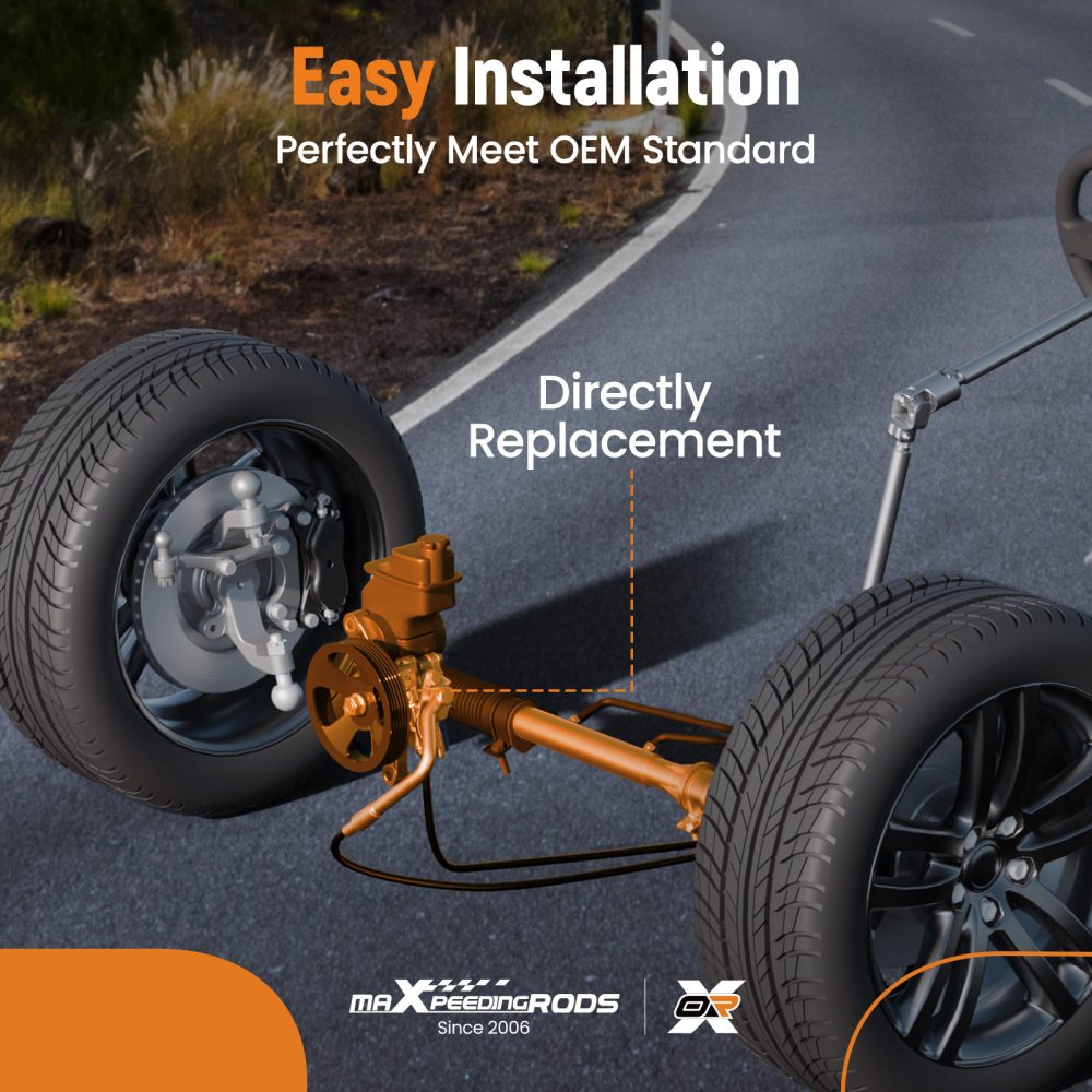 Power Steering Pump compatible for Ford F-150 Bronco F-350 F-250 1990-1996 E7TZ3A674BBRM