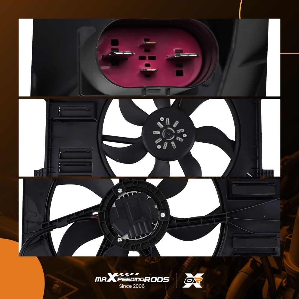 Electric Radiator Cooling Fan for Audi A3/S3 for VW Golf/GTI 15-2020 5Q0121203CL	