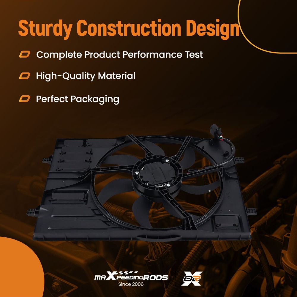 Electric Radiator Cooling Fan for Audi A3/S3 for VW Golf/GTI 15-2020 5Q0121203CL	