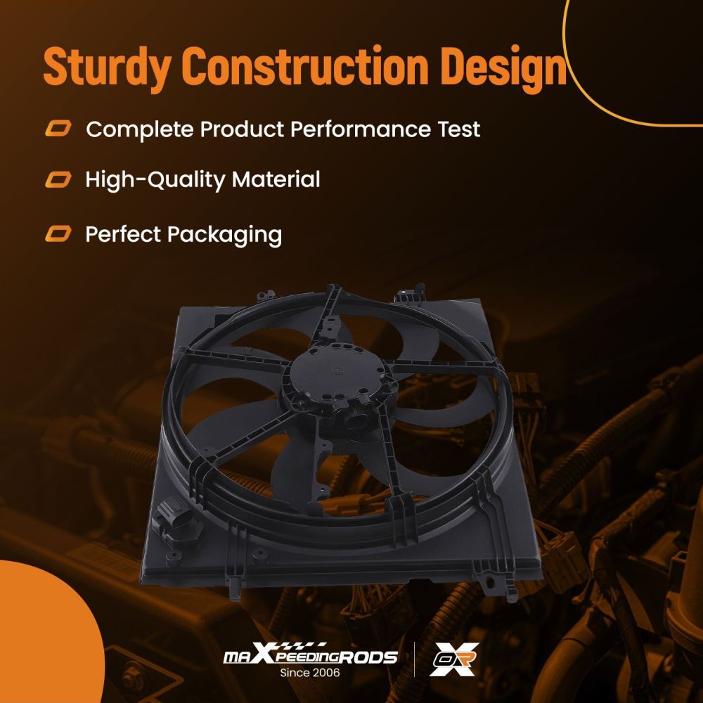 Cooling Fan compatible for Nissan Rogue Sport MR20DD Engine 2017 2018 2019 214816MA0A
