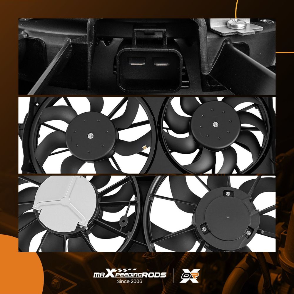 Radiator Fan compatible for Ford Explorer 2.3L 3.5L 13-19 DB5Z8C607D