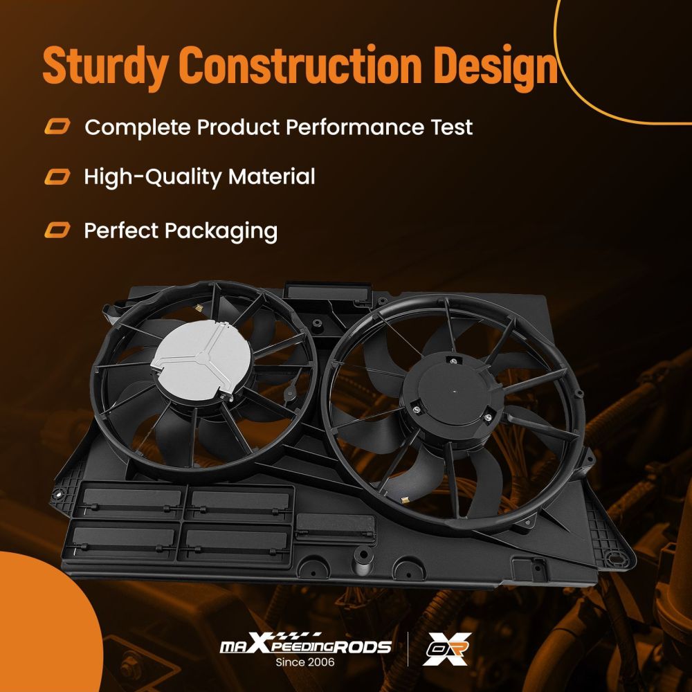 Radiator Fan compatible for Ford Explorer 2.3L 3.5L 13-19 DB5Z8C607D