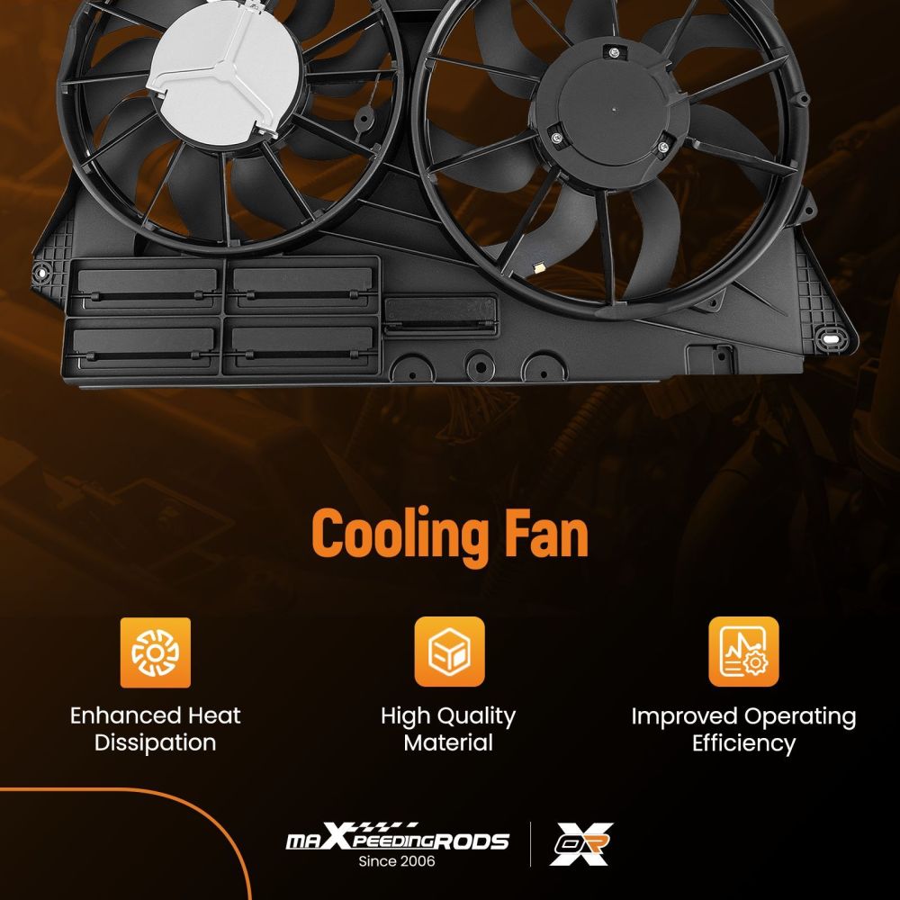 Radiator Fan compatible for Ford Explorer 2.3L 3.5L 13-19 DB5Z8C607D