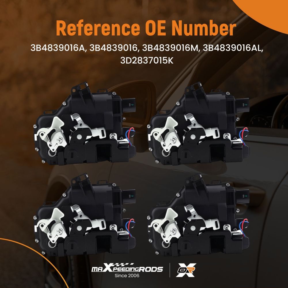 Door Lock Actuator Compatible for VW Golf IV Bora 3B4839016 1997-2005 Left Right 3B4839016AL