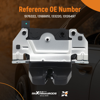 Door Lock Actuator Compatible for OPEL ZAFIRA B ASTRA H 2005-2019 13126497 Metal 13188851