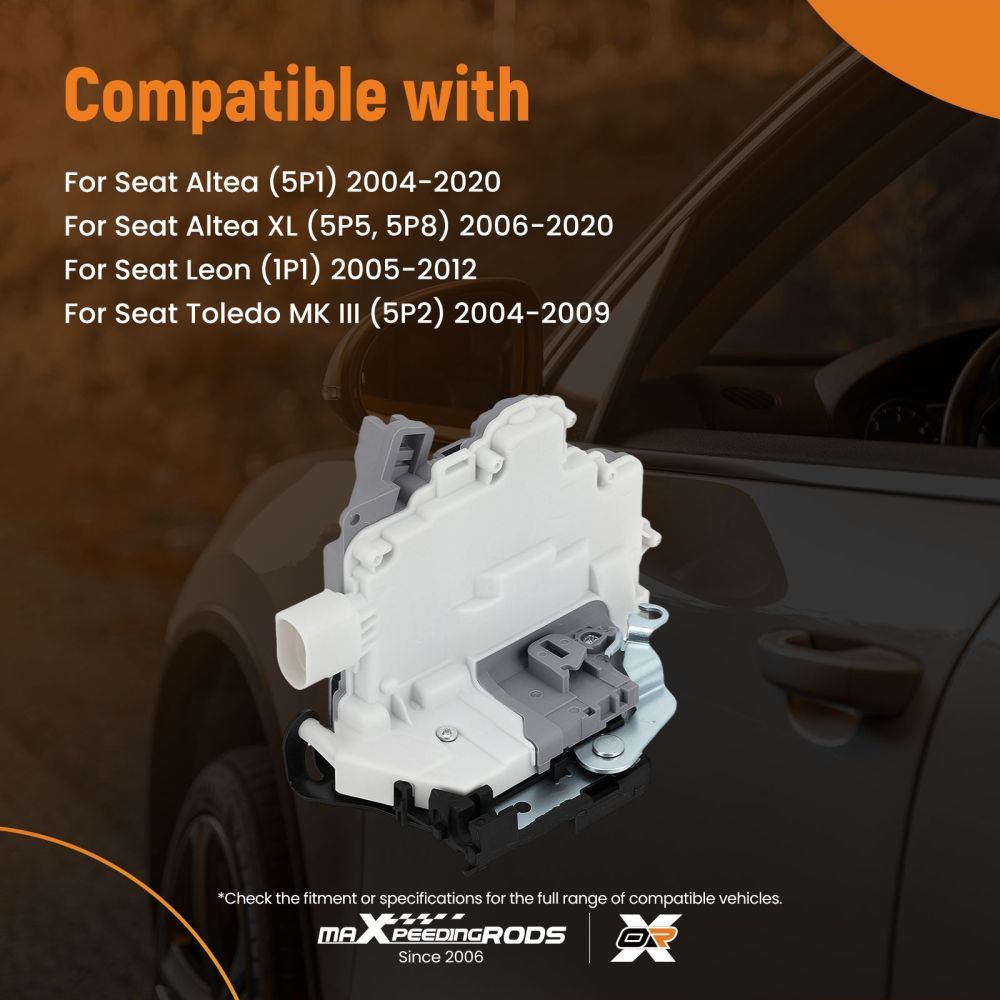 Door Lock Actuator FL compatible for Seat Altea 5P1 2004-2020 BDL15018 1P2837015 new