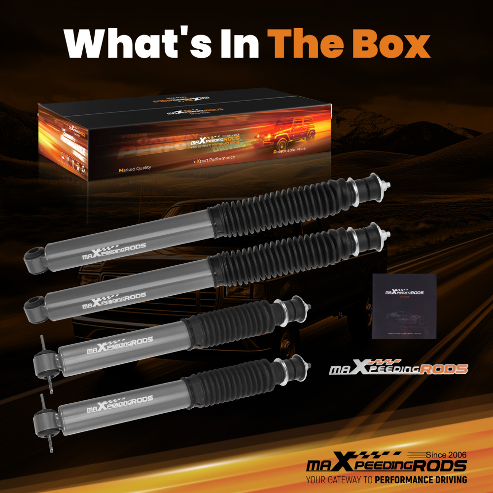 Adjustable Drop Height Kit compatible for Ford F-150 2WD 1997-2004 3 Front 6 Rear