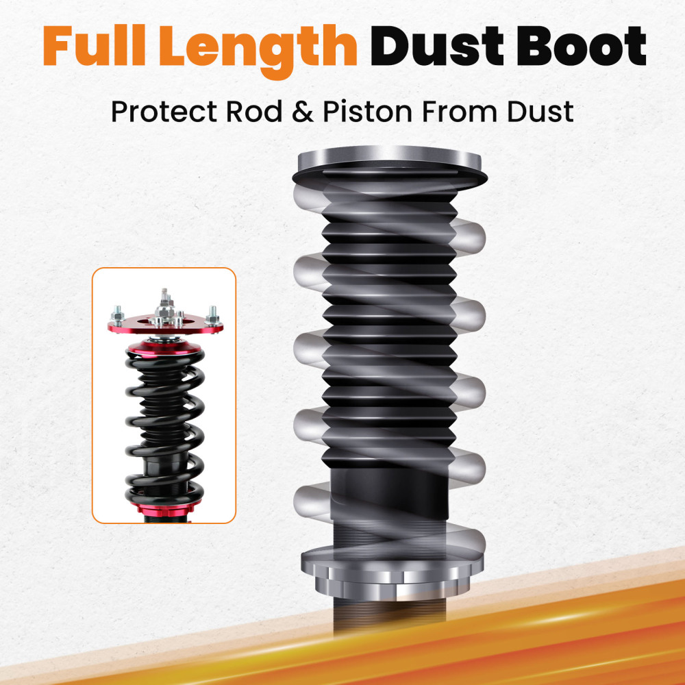 Ammortizzatori Suspension compatibile per Toyota Celica 1.8 16v2000-2006 Absorber Struts Lowering Kit