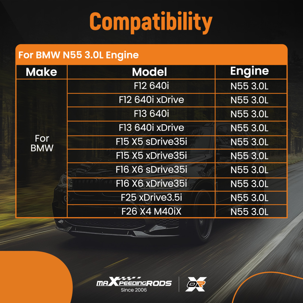 Set Albero Motore compatibile per BMW Serie 7 F02 740Li N55 3.0L ActiveHybrid 7580483