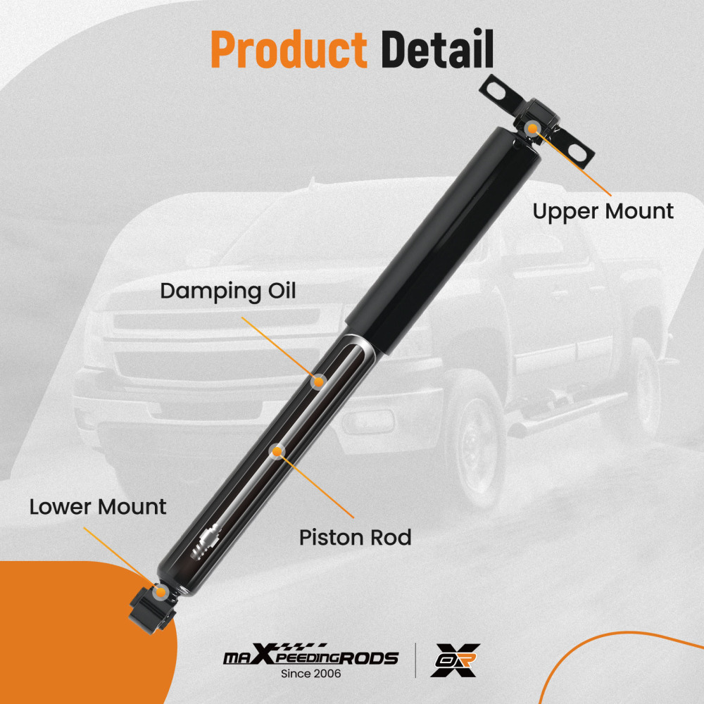 maXpeedingrods 2Pcs Rear Shocks Absorber for Honda Odyssey FWD 2005-2017