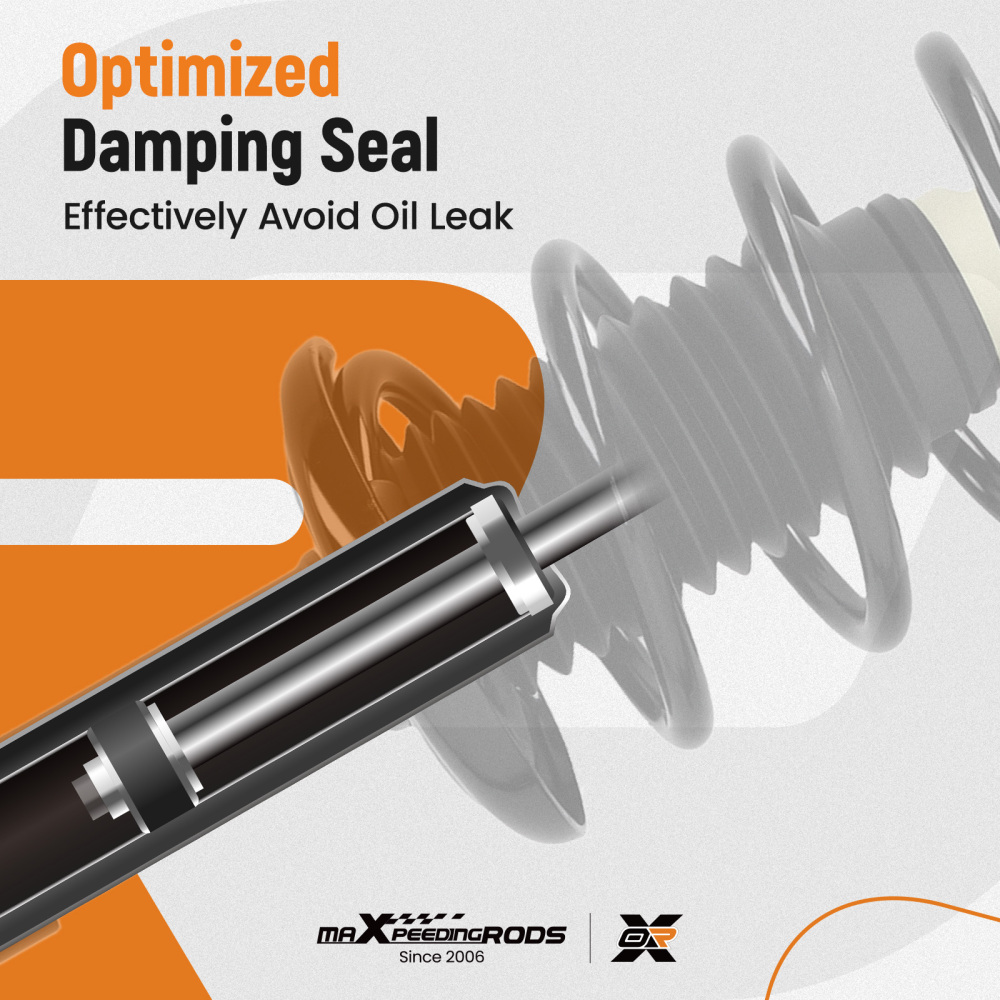 maXpeedingrods Front & Rear Struts Shocks for Honda Civic 2006-2011