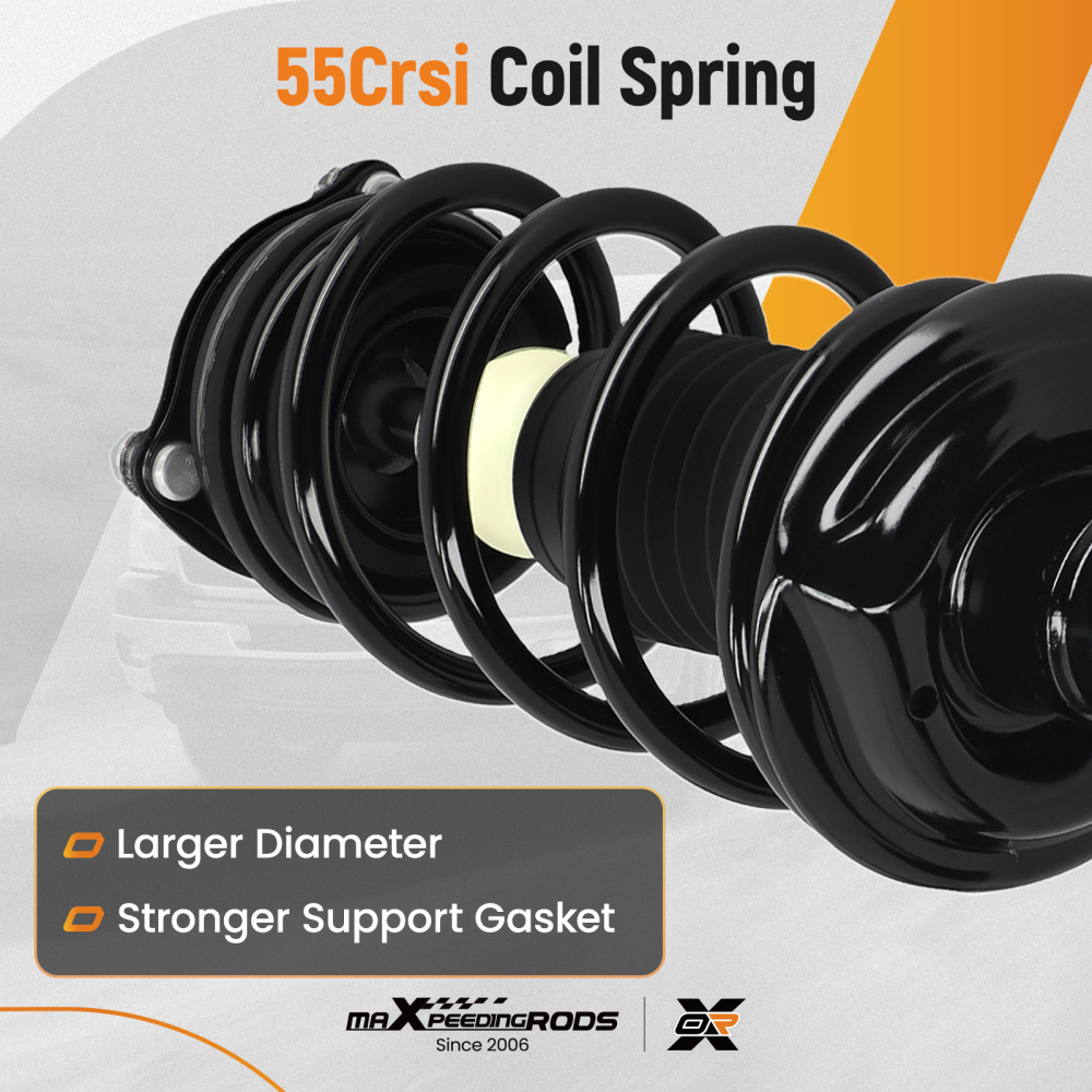 Front Rear Struts Shocks Assembly For 2006-2011 compatible for Honda Civic 1.8L 1.3L DX DX-G EX