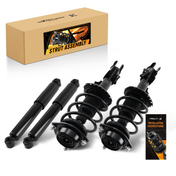 maXpeedingrods 4Pcs Front & Rear Struts for Hyundai Elantra 2011-2016