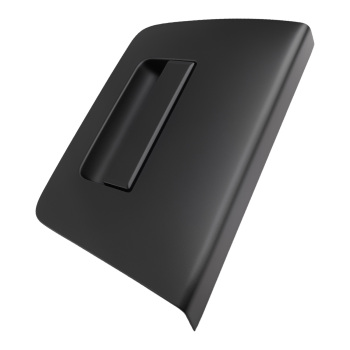 Black Rear Tailgate Handle compatible for Nissan Navara D40 2.5L/4.0L 2005-15 90606EB705