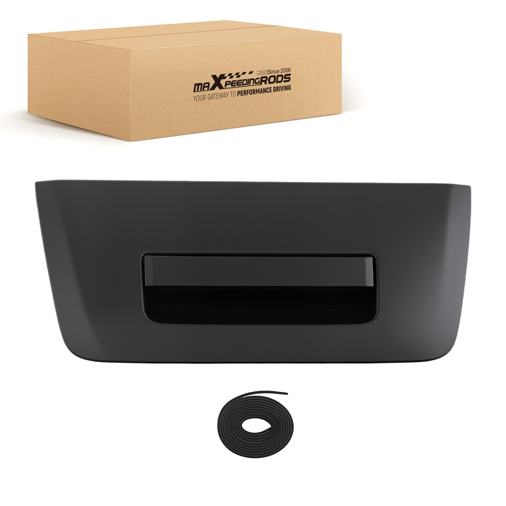 Black Rear Tailgate Handle compatible for Nissan Navara D40 2.5L/4.0L 2005-15 90606EB705