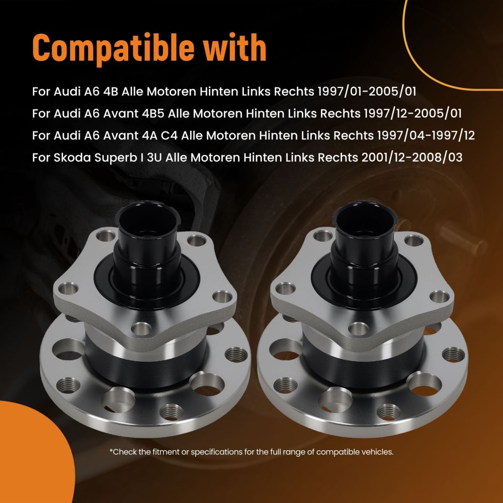 Cuscinetti Posteriori compatibile per VW Passat Variant compatibile per Audi A6 1997-2005 8E0501611