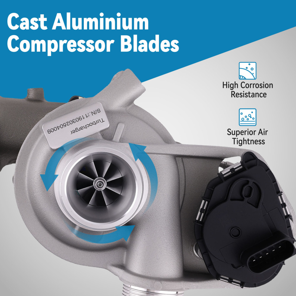 Turbocompressore GTD1444VZ compatibile per Ford Transit Custom V362 2.0L Diesel 2015-2024