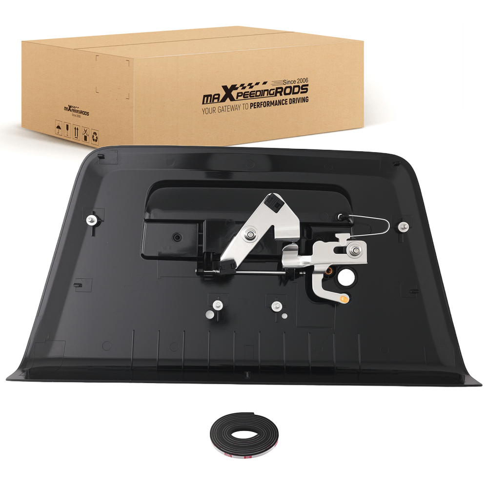 Black Rear Handle compatible for Nissan Frontier Navara D40 05-15 90606-EA810 81576