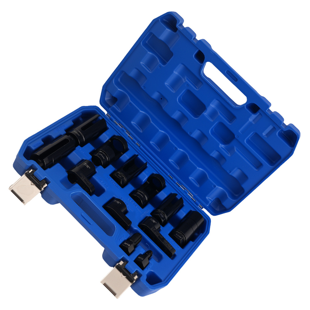 1/2 3/8 Drive Oxygen Sensor Socket 22mm 27mm 29mm 7/8 1 1-1/16 Set