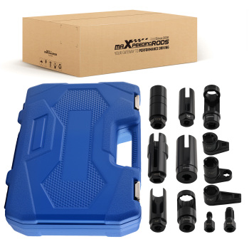 1/2 3/8 Drive Oxygen Sensor Socket 22mm 27mm 29mm 7/8 1 1-1/16 Set