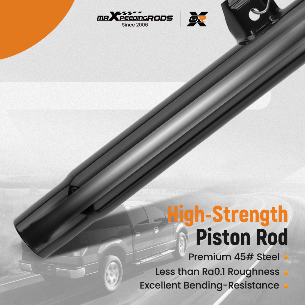 2 ammortizzatori + kit protezione anteriore compatibile per BMW Serie 3 E46 1997-2007