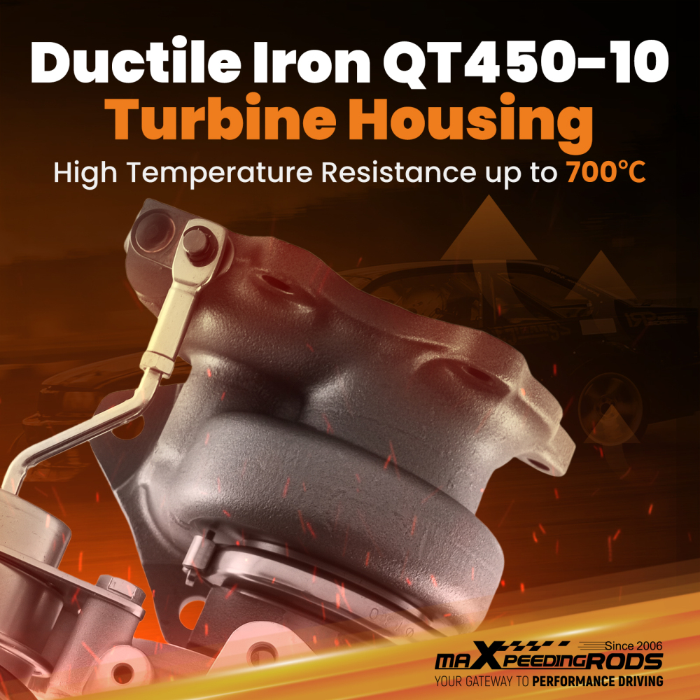 14411AA7109L Turbo Turbocompressore & Guarnizione compatibile per Subaru Impreza GT