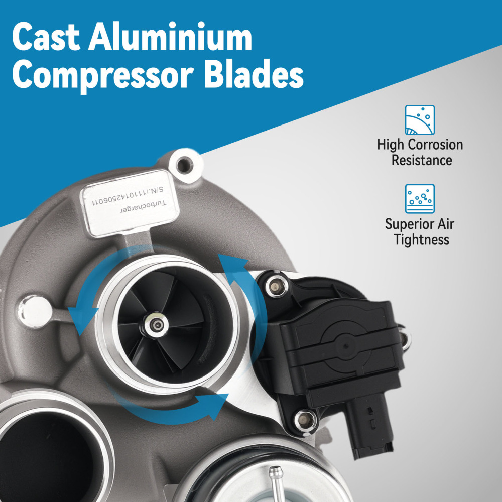 Turbina K03-2080DCB304 compatibile per BMW Mini Hatchback Convertible 2006-2015 11657575653