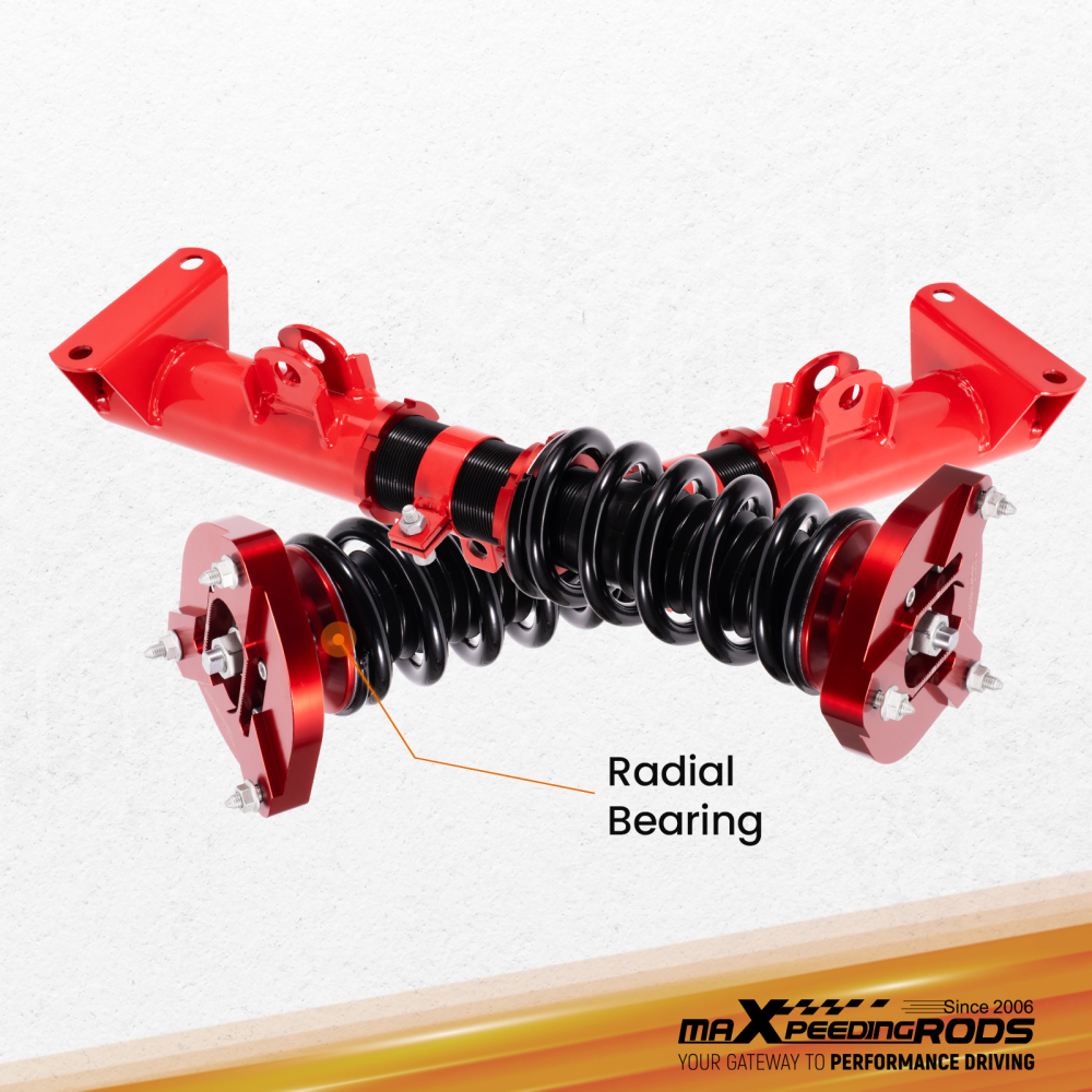 Assetto Regolabile Molle Ammortizzatori compatibile per Mercedes W204 Classe C 2008-2014