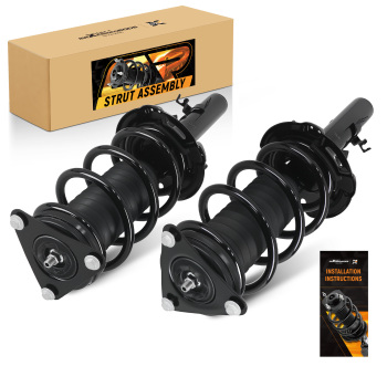 2x Front Strut w/ Coil Spring Assembly compatible for Nissan Qashqai Rogue Sport 2017-2020