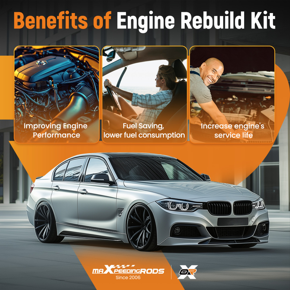 Albero MotoreBiellesCuscinetti N20B20A compatibile per BMW 3er 5er 2.0T 11217640165