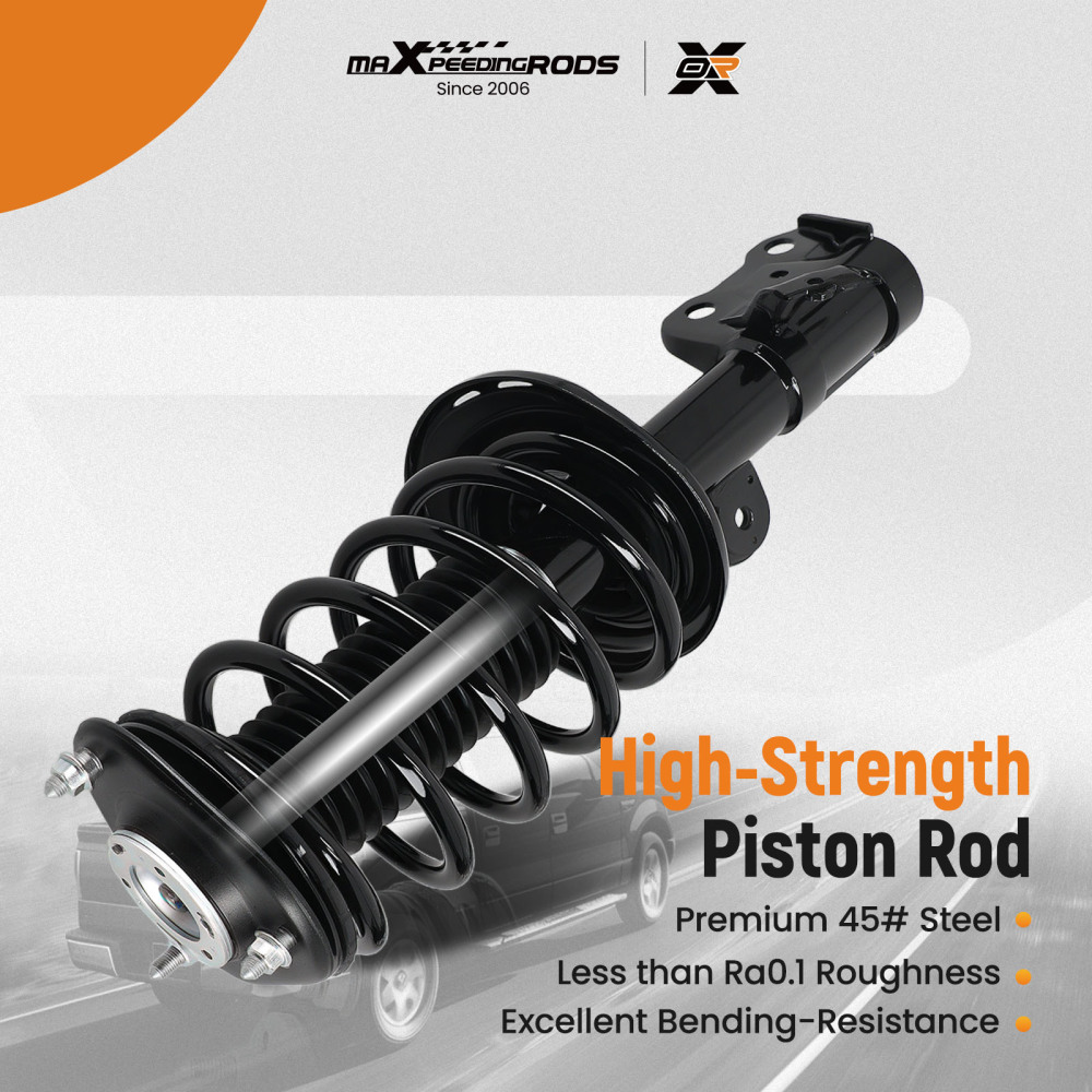 Front Struts with Coil Spring Assembly compatible for Toyota Prius 2010-2015 172689 172688