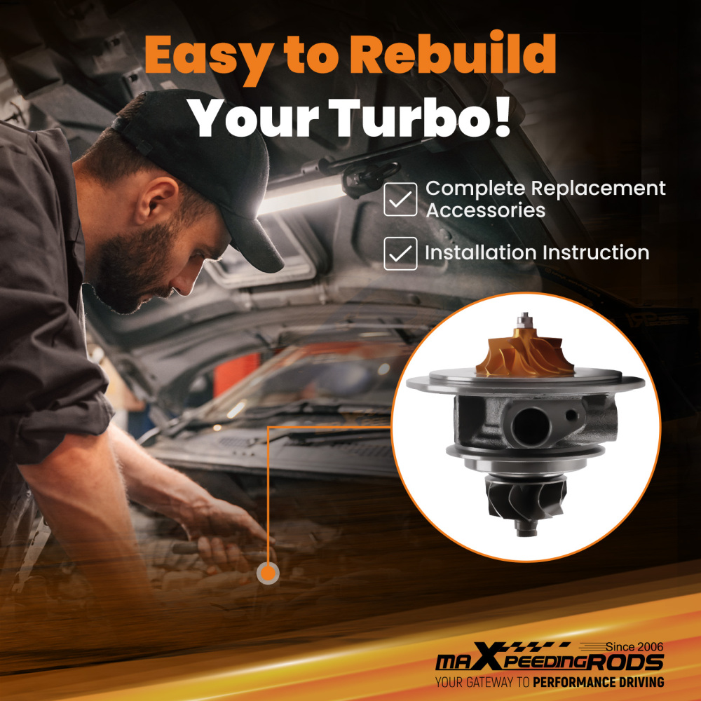 Turbo Cartridge GT1238SZ compatibile per BMW F20 116i 118i 1.6L 100KW 2011-2019 820021-5001S