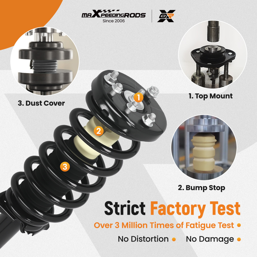 Compatible for FWD Front Left Right Struts w/ Coil Spring Assembly Set for 2009 - 2014 compatible for Acura TL