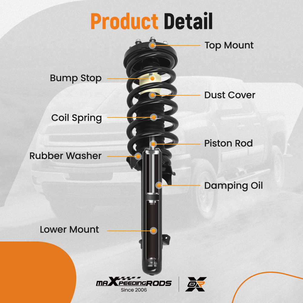 Compatible for FWD Front Left Right Struts w/ Coil Spring Assembly Set for 2009 - 2014 compatible for Acura TL