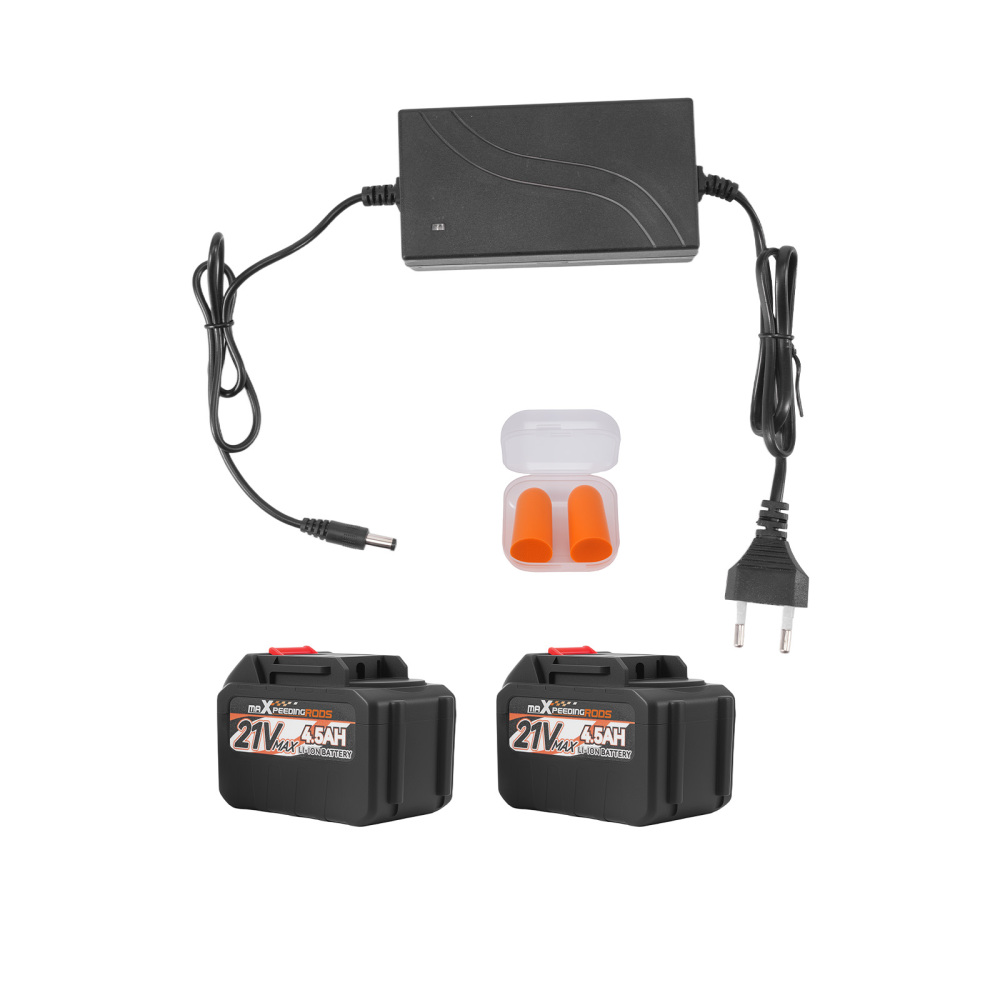 maXpeedingrods 385 CFM Cordless Leaf Blower With 2 * 4Ah Battery Powered, Blowers for Lawn Care, Yard, Blowing Leaves, Dust, Snow